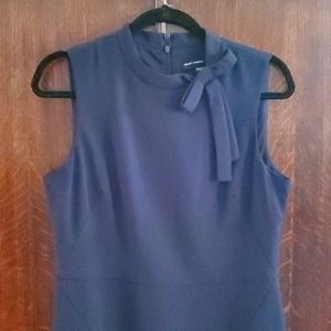 Navy Maggy London sleeveless dress sz 12
